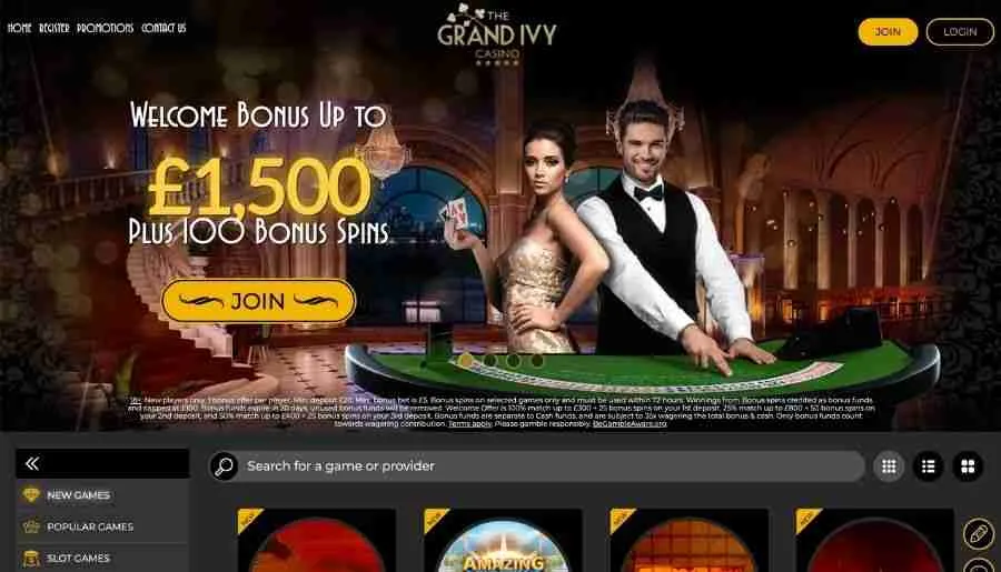 Grand IVY Casino Σύνδεση