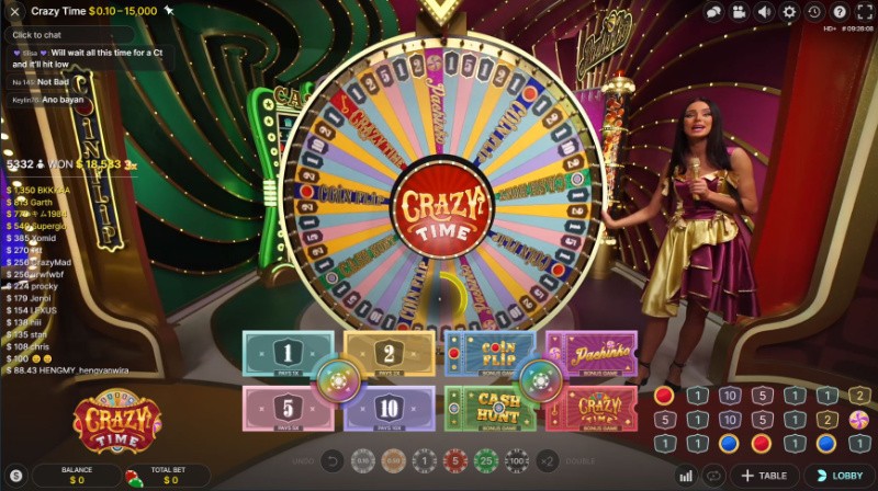 Crazy Time Netbet kazino