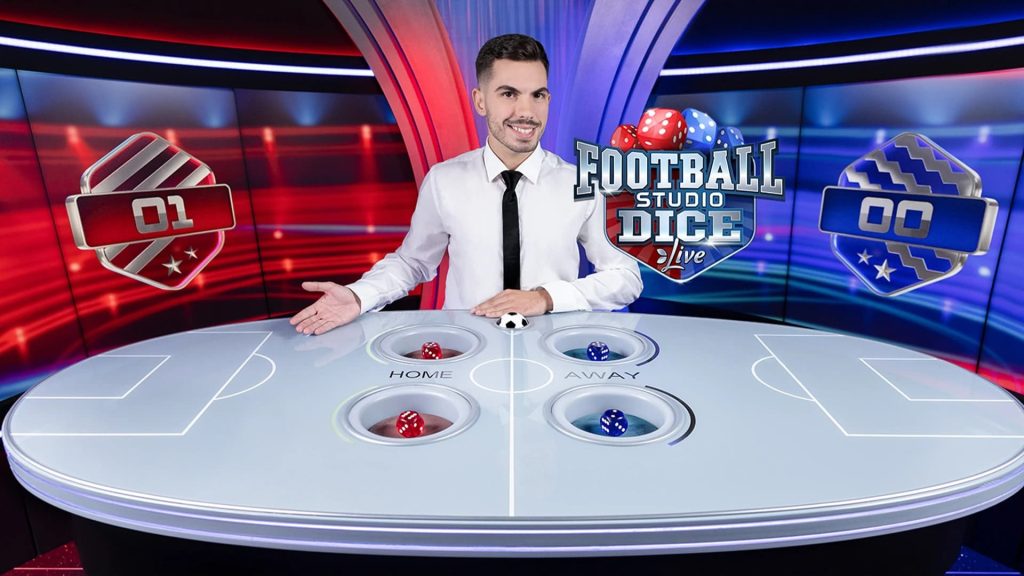 Football Studio Dice en directo.